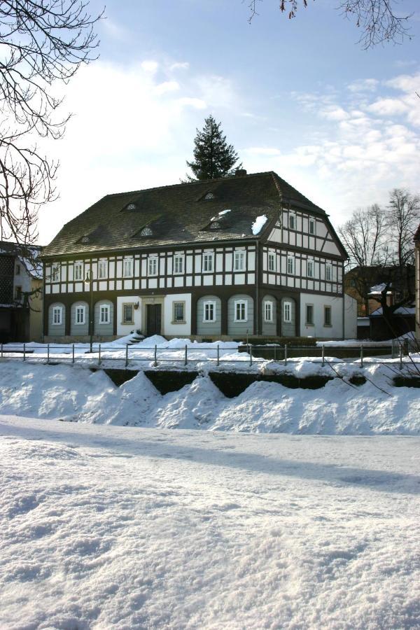 Komfort-Ferienwohnung "Zur Schmiedebruecke" Großschönau Exterior foto